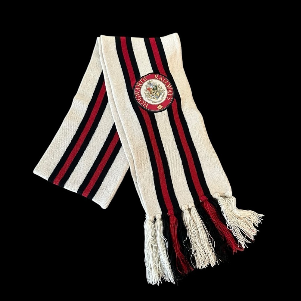 Universal Studios Wizarding World Harry‎ Potter Hogwarts Railways Striped Scarf